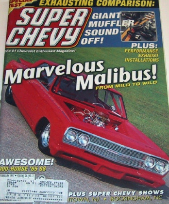 SUPER CHEVY 1997 FEB - CHEVELLE SPECIAL, LS-6
